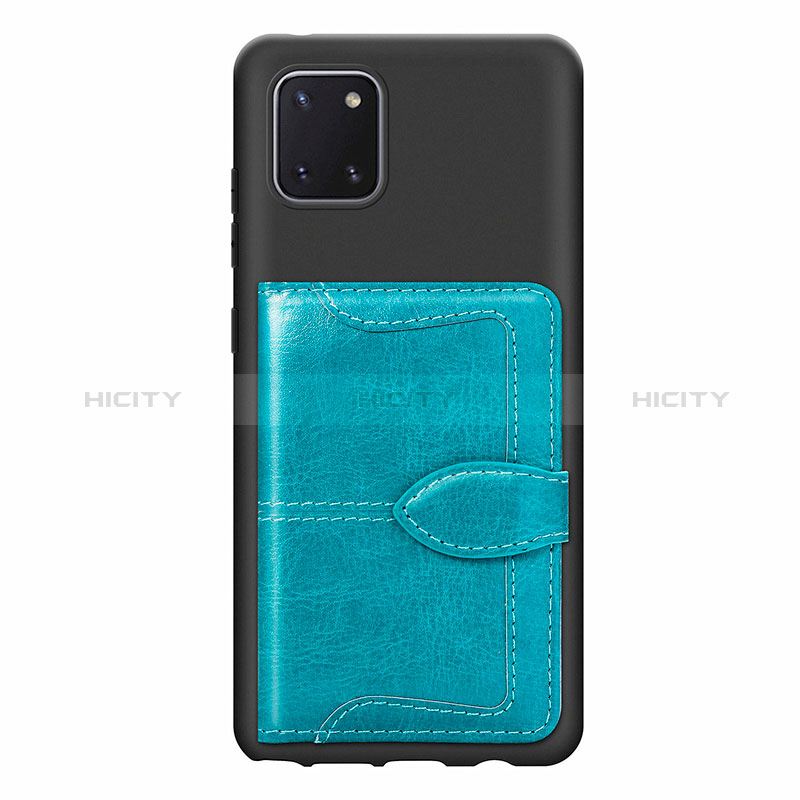 Funda Silicona Carcasa Ultrafina Goma con Magnetico S01D para Samsung Galaxy Note 10 Lite