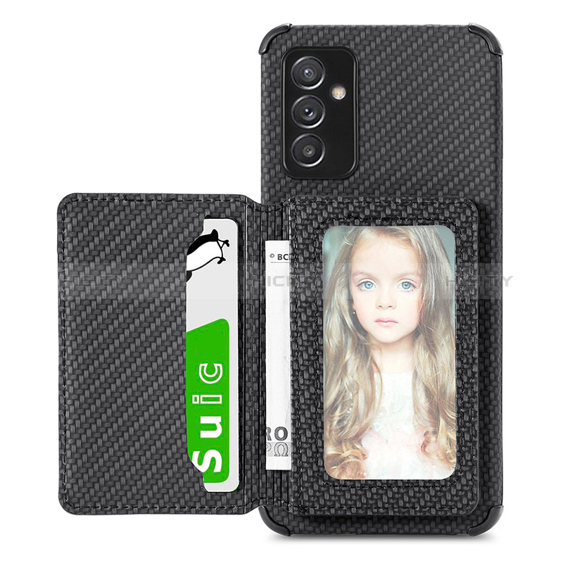 Funda Silicona Carcasa Ultrafina Goma con Magnetico S01D para Samsung Galaxy Quantum2 5G