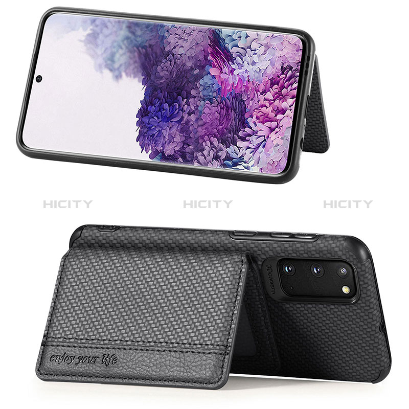 Funda Silicona Carcasa Ultrafina Goma con Magnetico S01D para Samsung Galaxy S20