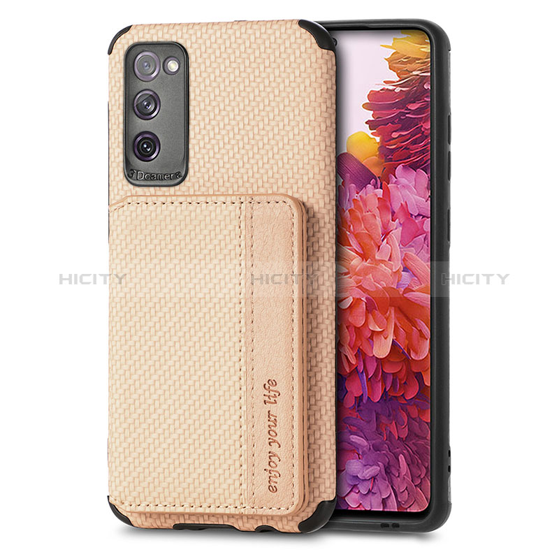 Funda Silicona Carcasa Ultrafina Goma con Magnetico S01D para Samsung Galaxy S20 Lite 5G