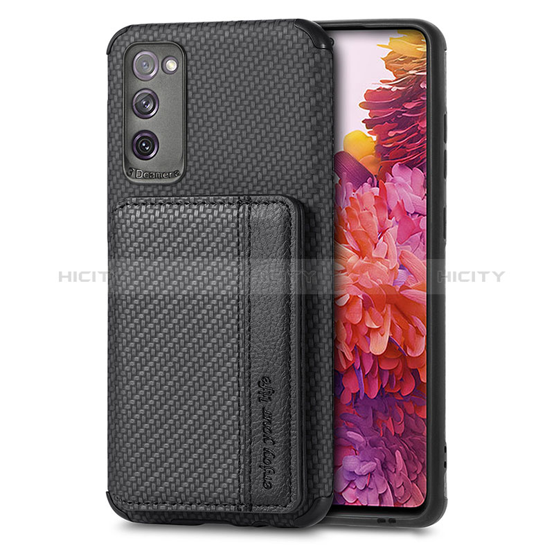 Funda Silicona Carcasa Ultrafina Goma con Magnetico S01D para Samsung Galaxy S20 Lite 5G