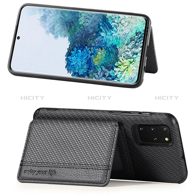 Funda Silicona Carcasa Ultrafina Goma con Magnetico S01D para Samsung Galaxy S20 Plus