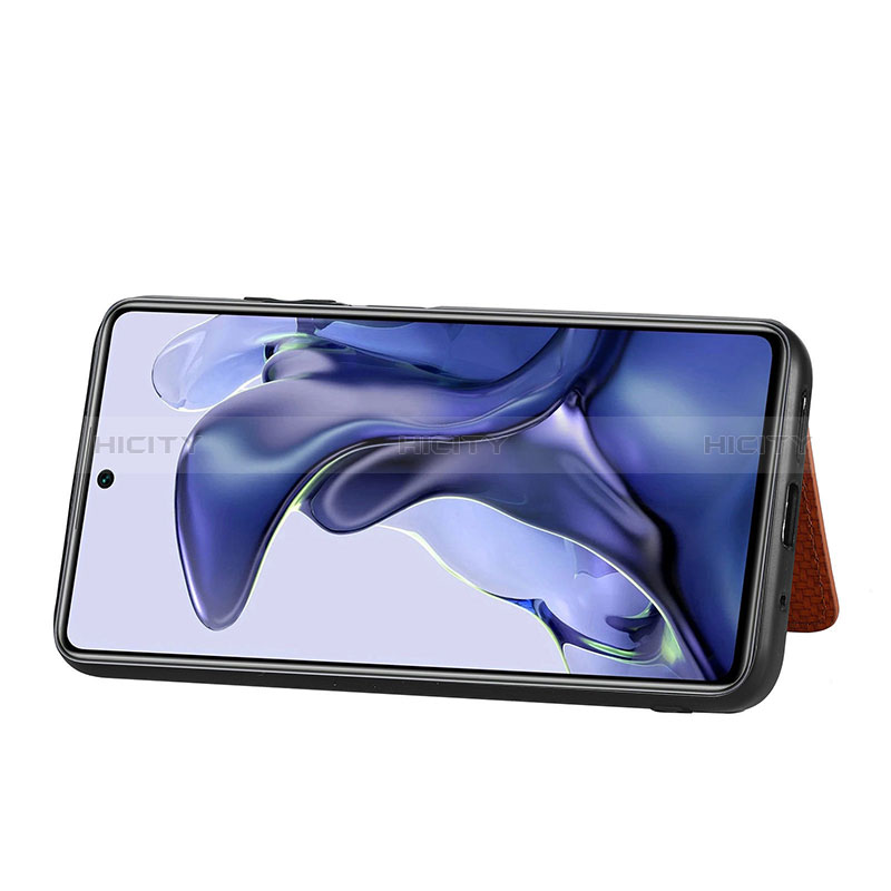 Funda Silicona Carcasa Ultrafina Goma con Magnetico S01D para Xiaomi Mi 11T Pro 5G