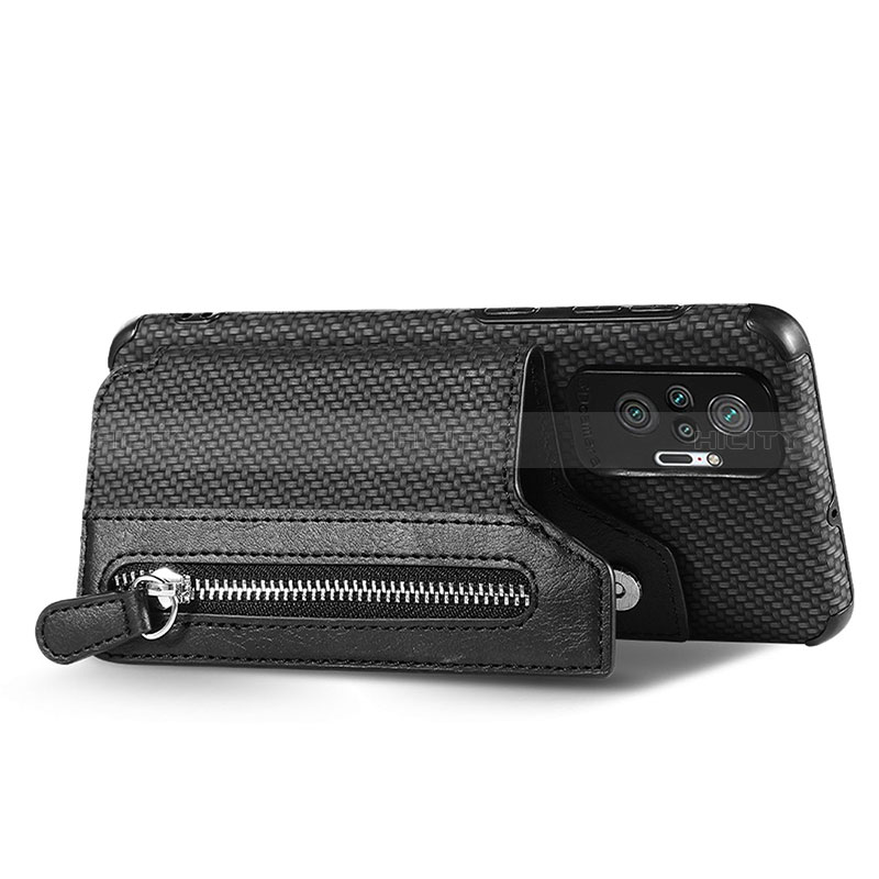 Funda Silicona Carcasa Ultrafina Goma con Magnetico S01D para Xiaomi Redmi Note 10 Pro 4G