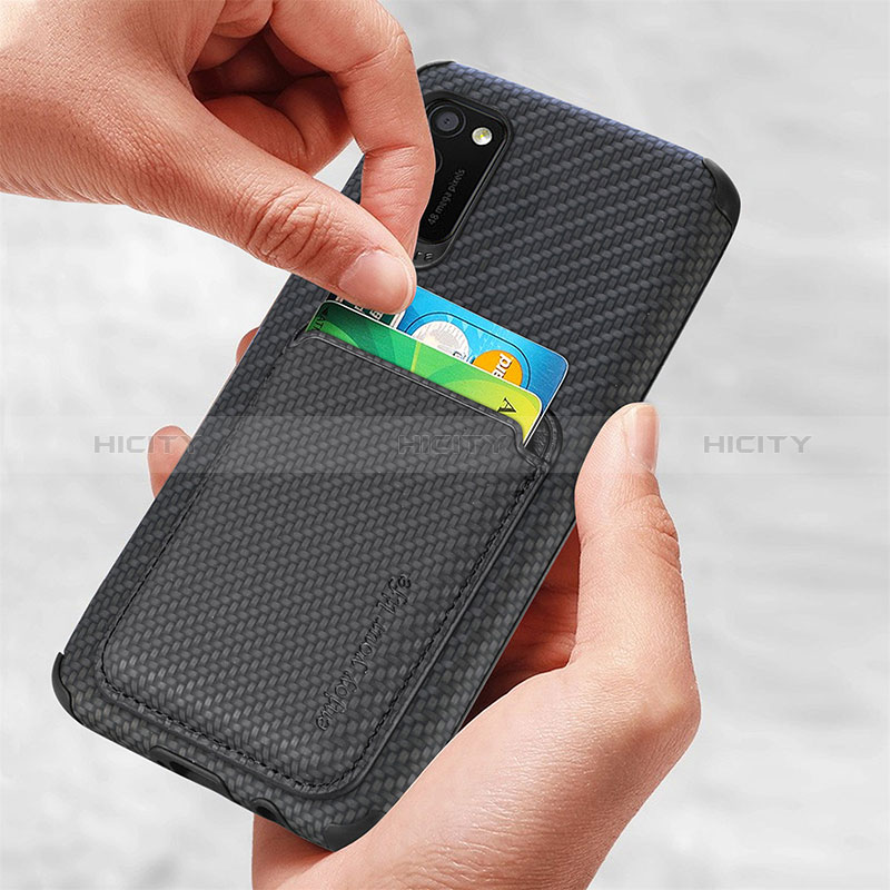 Funda Silicona Carcasa Ultrafina Goma con Magnetico S02D para Samsung Galaxy A41