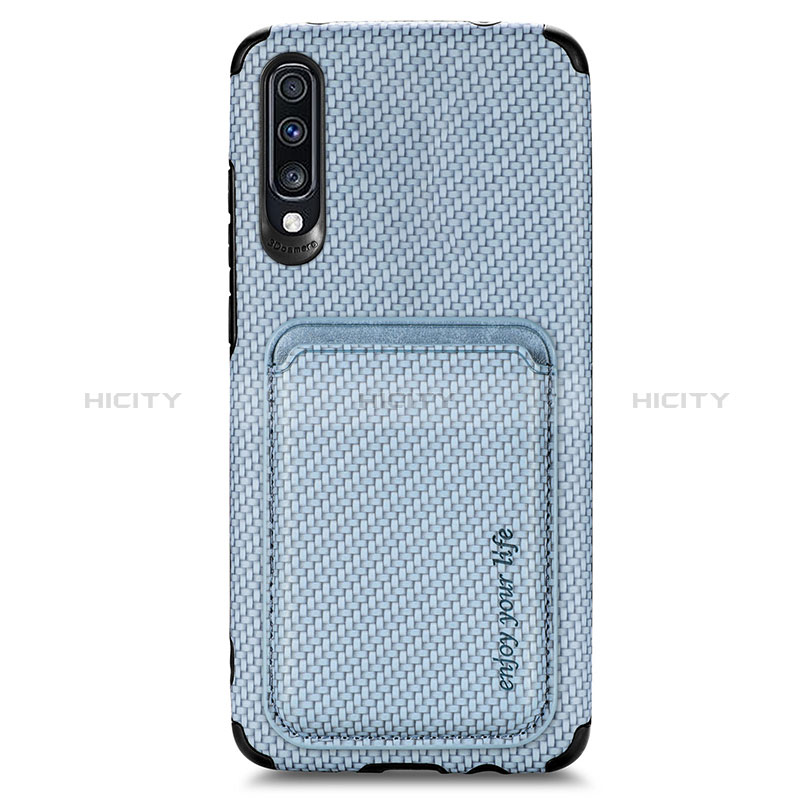 Funda Silicona Carcasa Ultrafina Goma con Magnetico S02D para Samsung Galaxy A70S