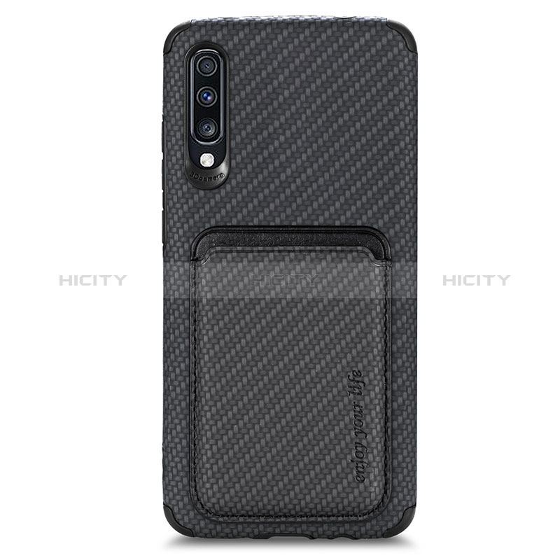 Funda Silicona Carcasa Ultrafina Goma con Magnetico S02D para Samsung Galaxy A70S