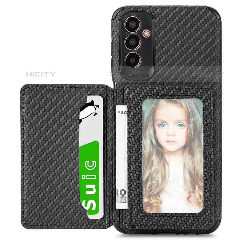 Funda Silicona Carcasa Ultrafina Goma con Magnetico S02D para Samsung Galaxy M13 5G