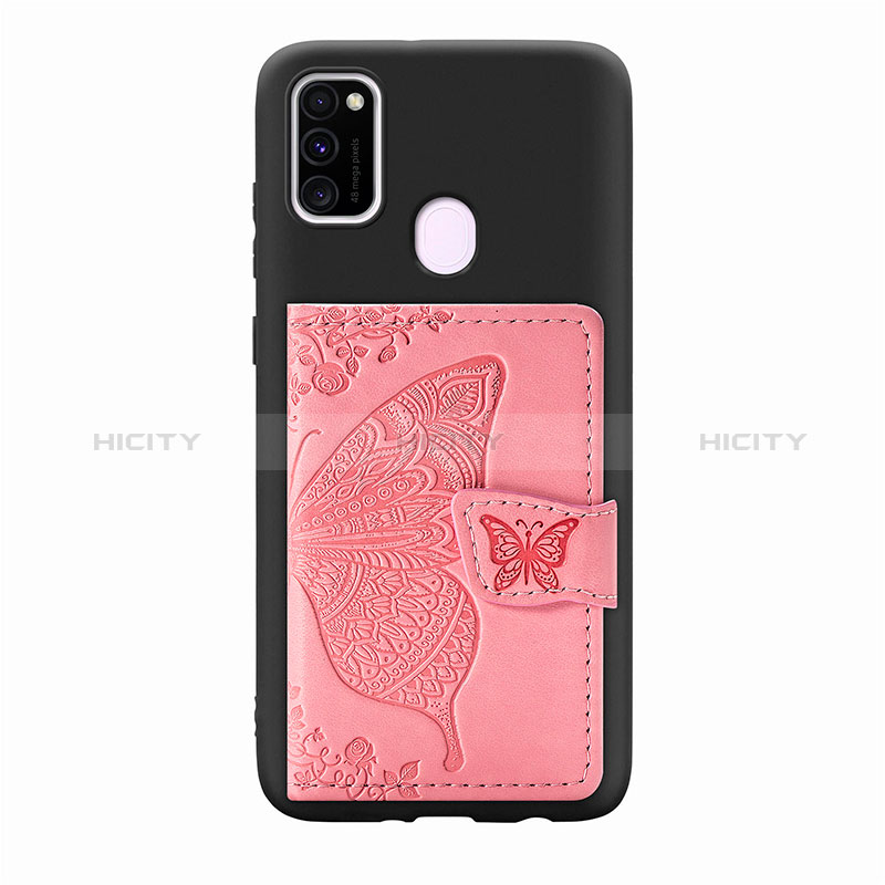 Funda Silicona Carcasa Ultrafina Goma con Magnetico S02D para Samsung Galaxy M30s