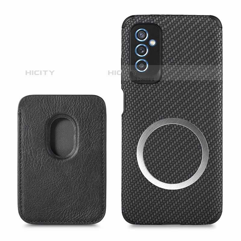 Funda Silicona Carcasa Ultrafina Goma con Magnetico S02D para Samsung Galaxy M52 5G