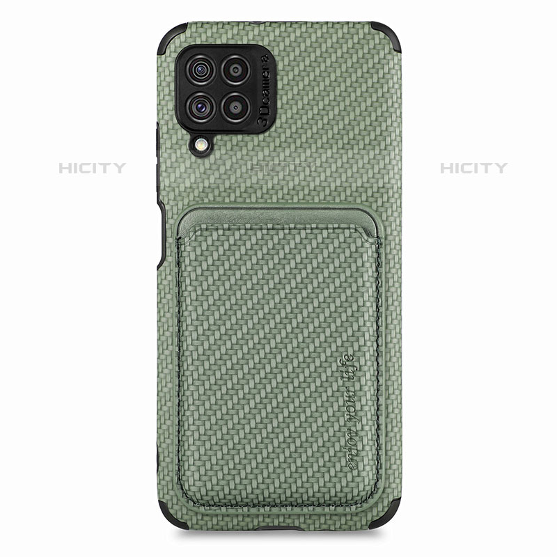 Funda Silicona Carcasa Ultrafina Goma con Magnetico S02D para Samsung Galaxy M62 4G