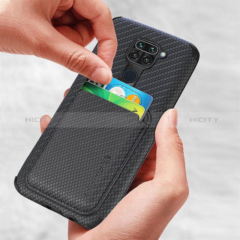 Funda Silicona Carcasa Ultrafina Goma con Magnetico S02D para Xiaomi Redmi Note 9