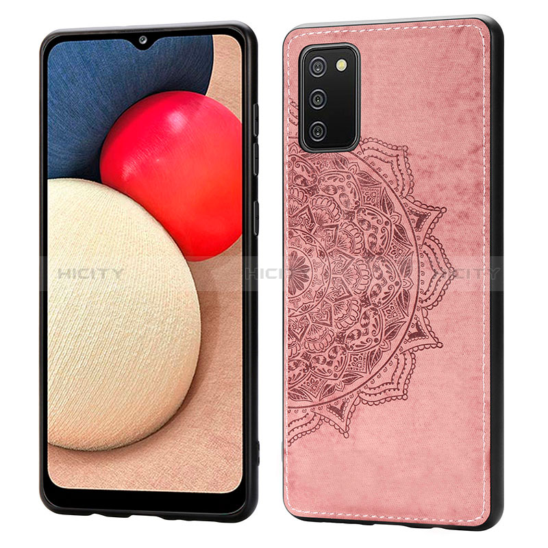 Funda Silicona Carcasa Ultrafina Goma con Magnetico S03D para Samsung Galaxy A02s