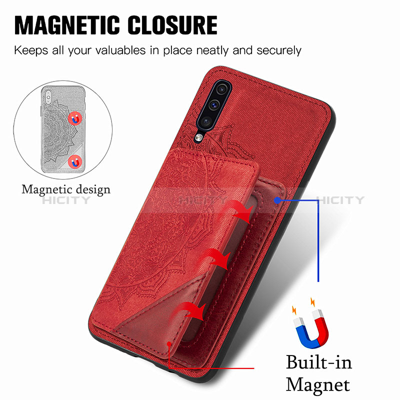 Funda Silicona Carcasa Ultrafina Goma con Magnetico S03D para Samsung Galaxy A70S