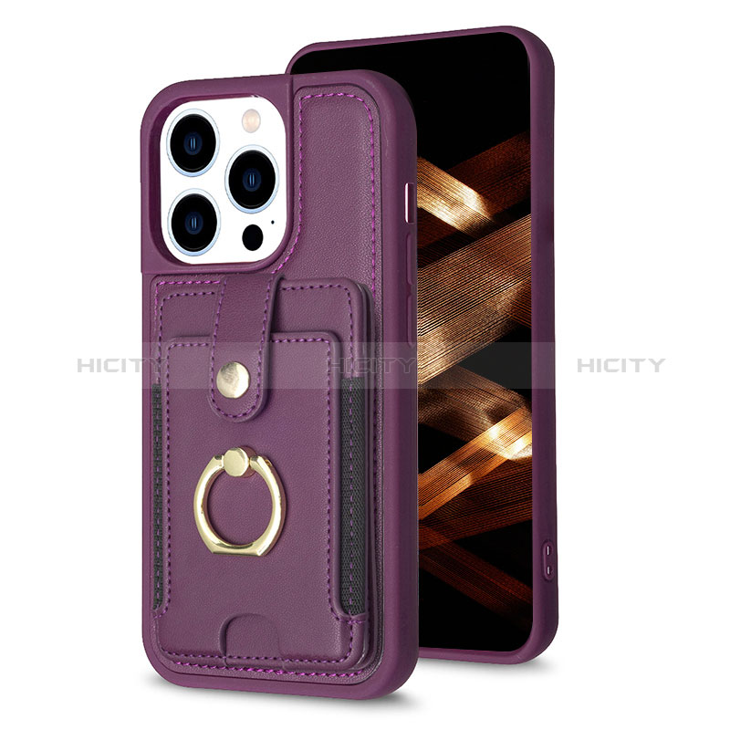 Funda Silicona Carcasa Ultrafina Goma con Magnetico S04D para Apple iPhone 14 Pro