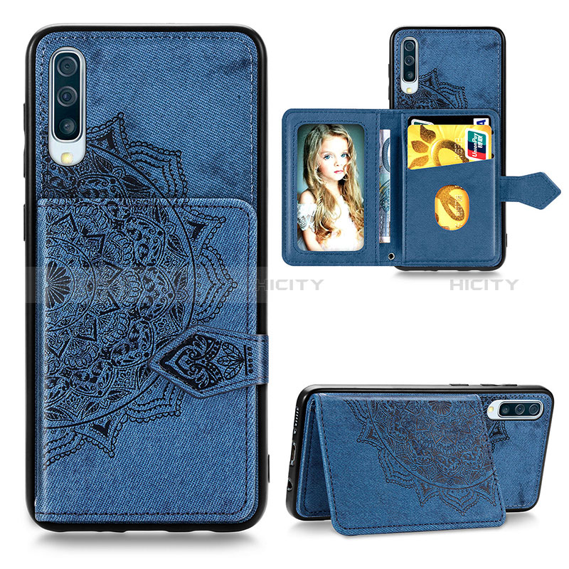 Funda Silicona Carcasa Ultrafina Goma con Magnetico S04D para Samsung Galaxy A50