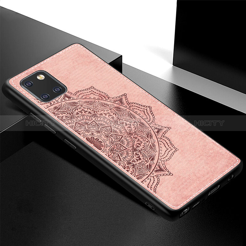 Funda Silicona Carcasa Ultrafina Goma con Magnetico S04D para Samsung Galaxy A81