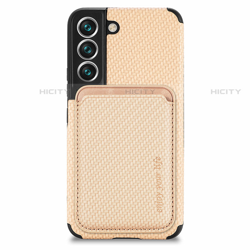 Funda Silicona Carcasa Ultrafina Goma con Magnetico S04D para Samsung Galaxy S21 FE 5G