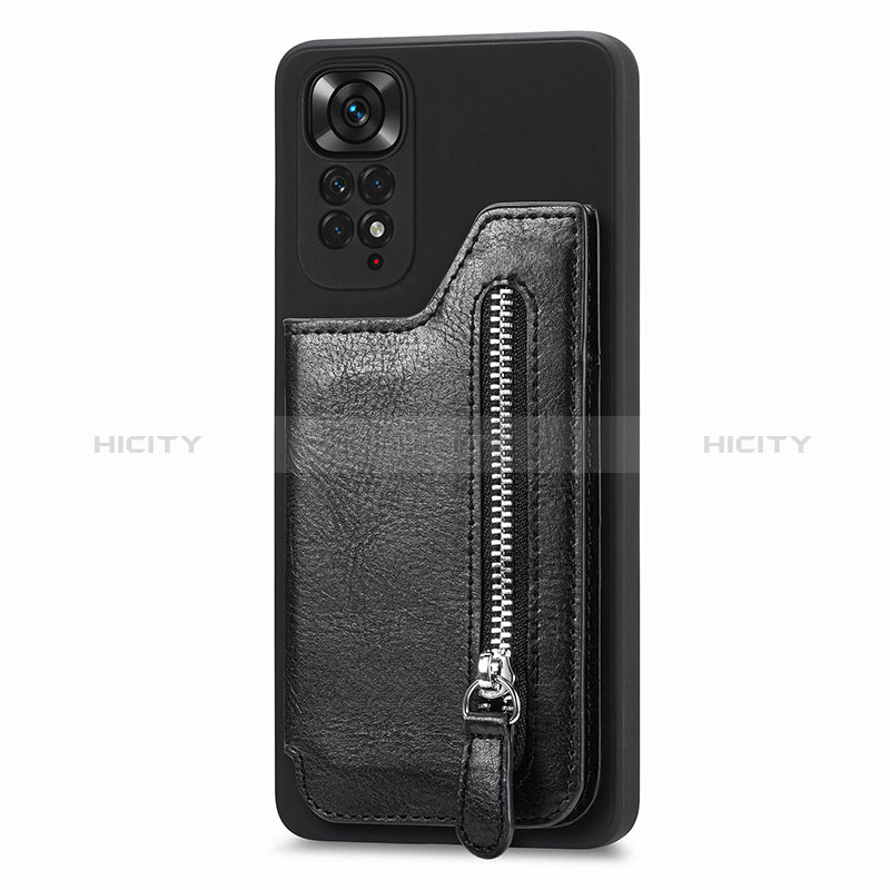 Funda Silicona Carcasa Ultrafina Goma con Magnetico S04D para Xiaomi Redmi Note 11 4G (2022)