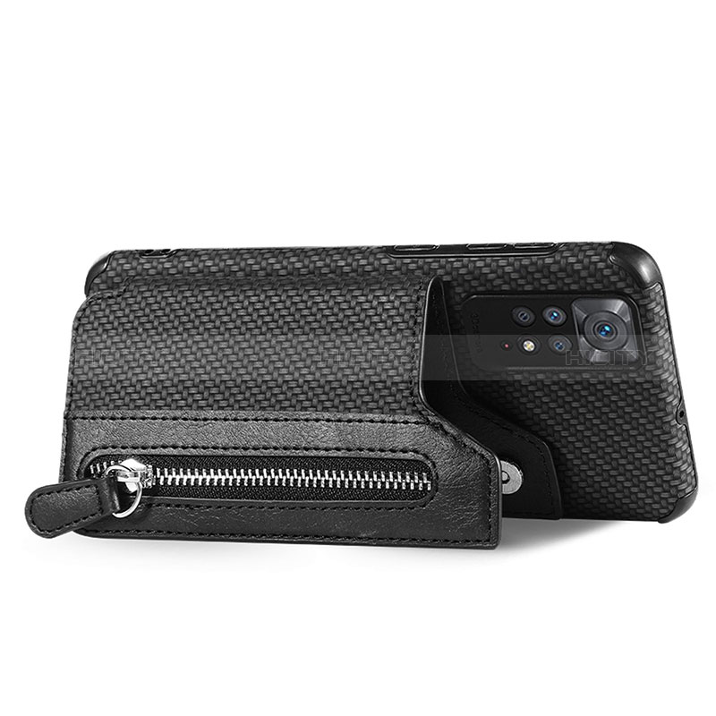 Funda Silicona Carcasa Ultrafina Goma con Magnetico S04D para Xiaomi Redmi Note 11 Pro 5G