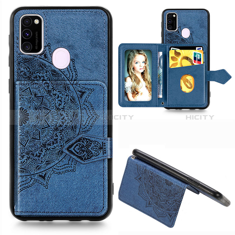 Funda Silicona Carcasa Ultrafina Goma con Magnetico S05D para Samsung Galaxy M30s