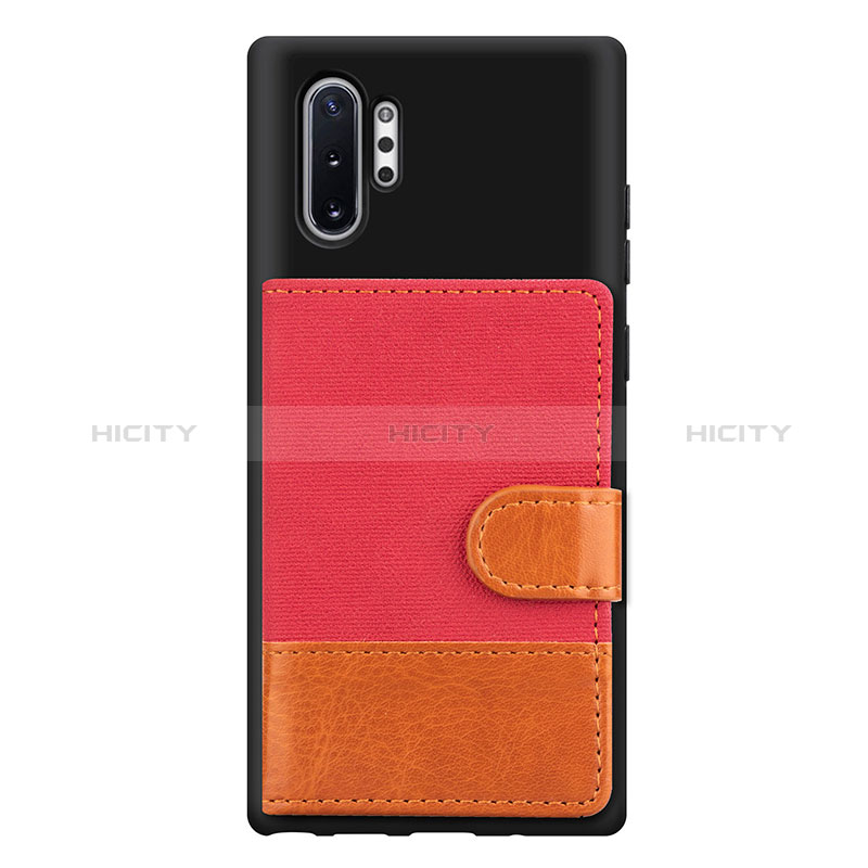 Funda Silicona Carcasa Ultrafina Goma con Magnetico S05D para Samsung Galaxy Note 10 Plus 5G