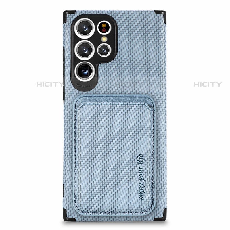 Funda Silicona Carcasa Ultrafina Goma con Magnetico S05D para Samsung Galaxy S23 Ultra 5G