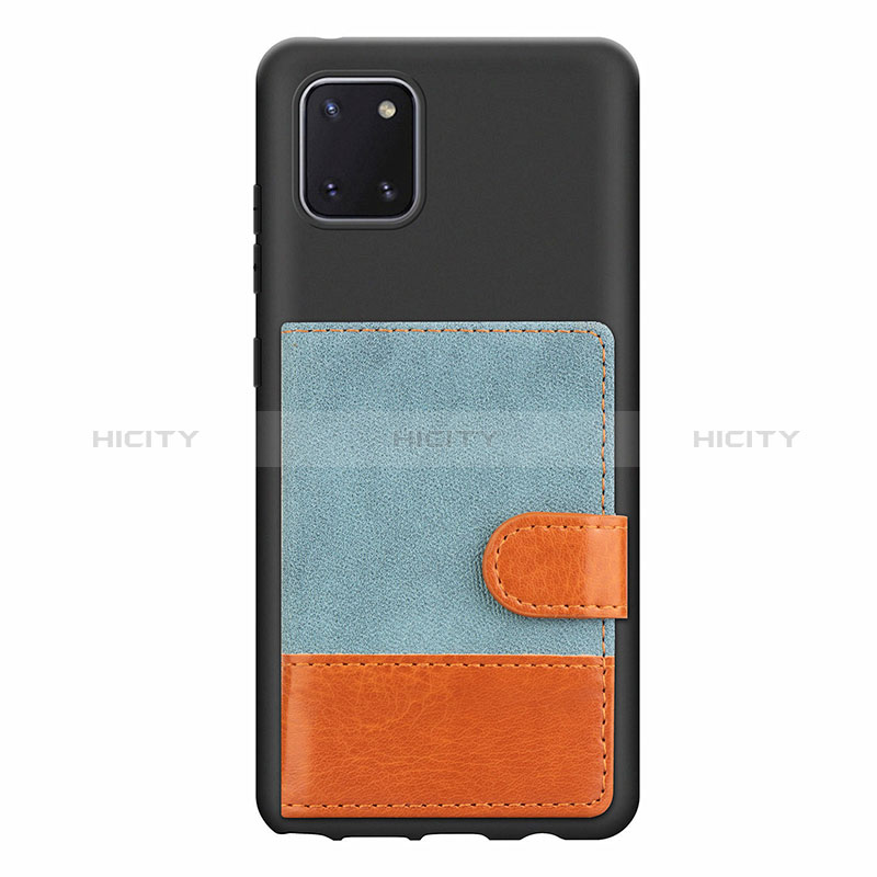 Funda Silicona Carcasa Ultrafina Goma con Magnetico S06D para Samsung Galaxy A81