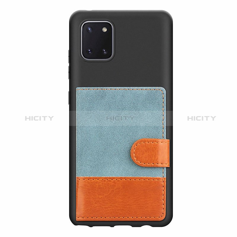 Funda Silicona Carcasa Ultrafina Goma con Magnetico S06D para Samsung Galaxy Note 10 Lite