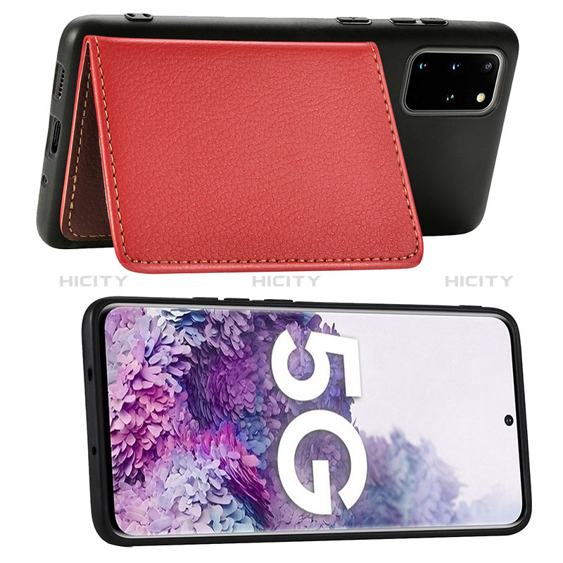 Funda Silicona Carcasa Ultrafina Goma con Magnetico S06D para Samsung Galaxy S20 Plus 5G