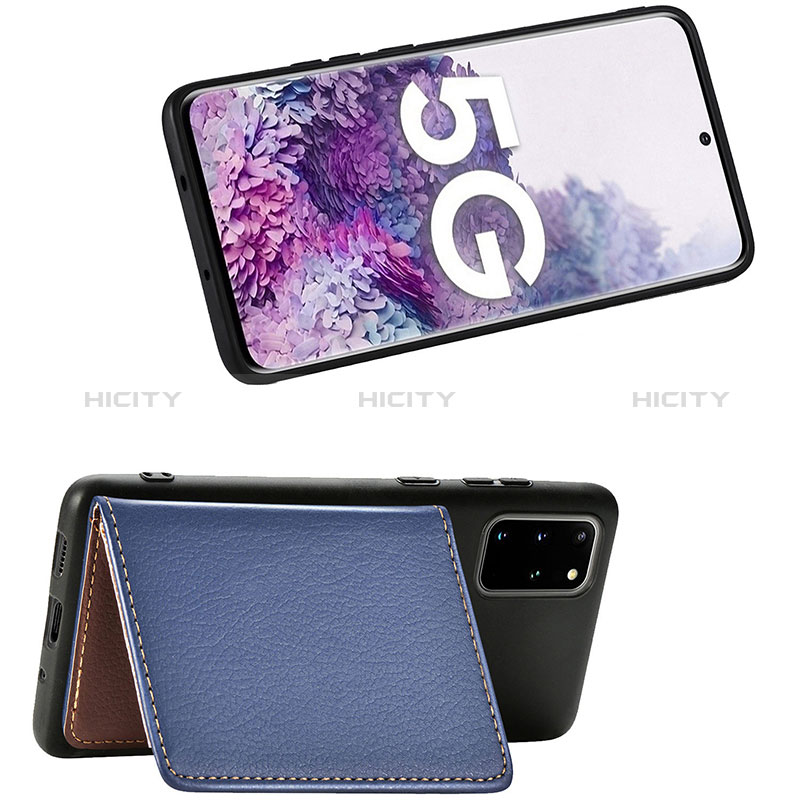 Funda Silicona Carcasa Ultrafina Goma con Magnetico S06D para Samsung Galaxy S20 Plus 5G