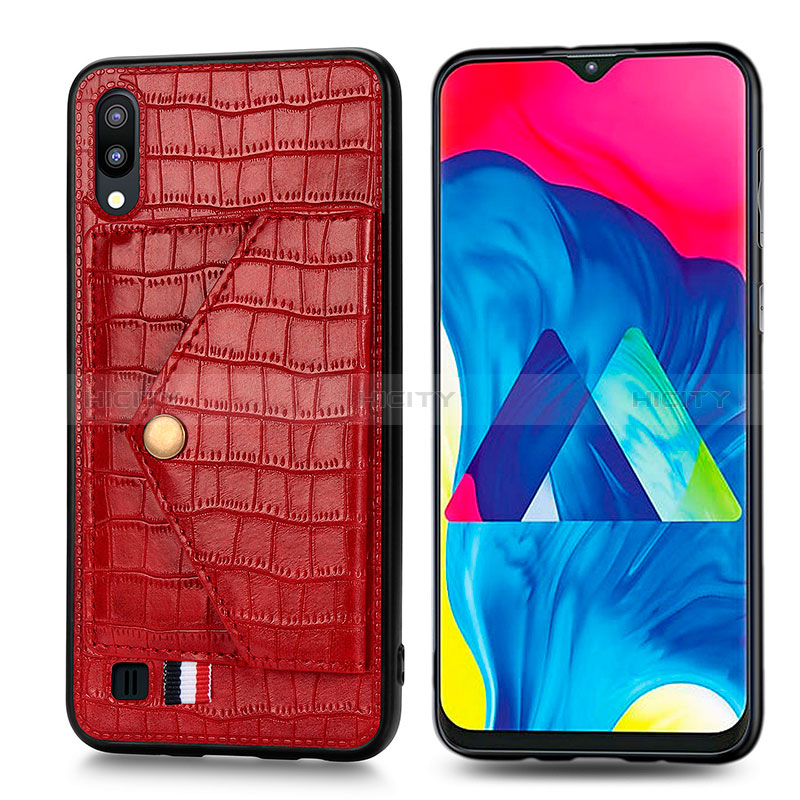 Funda Silicona Carcasa Ultrafina Goma con Magnetico S07D para Samsung Galaxy M10