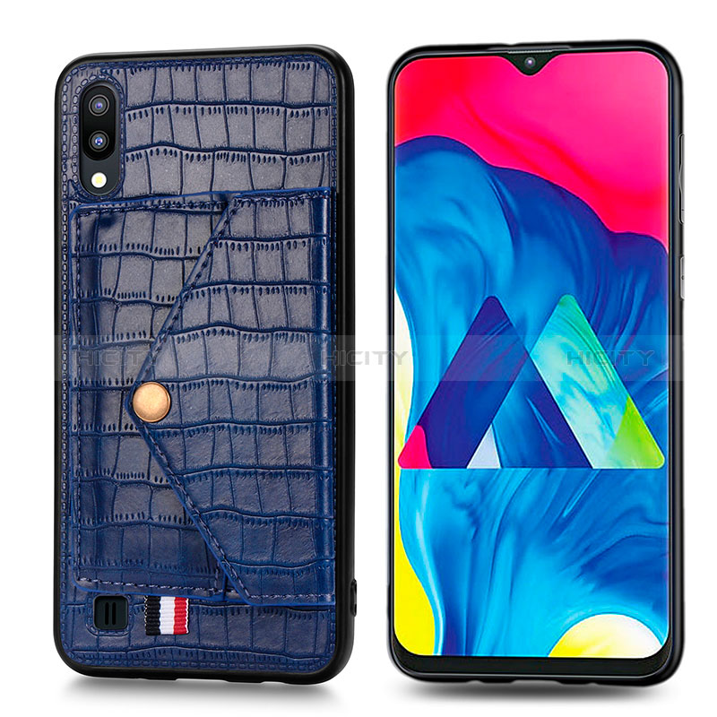 Funda Silicona Carcasa Ultrafina Goma con Magnetico S07D para Samsung Galaxy M10