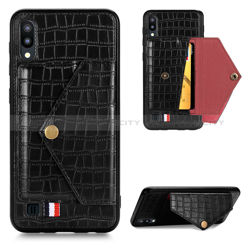 Funda Silicona Carcasa Ultrafina Goma con Magnetico S07D para Samsung Galaxy M10