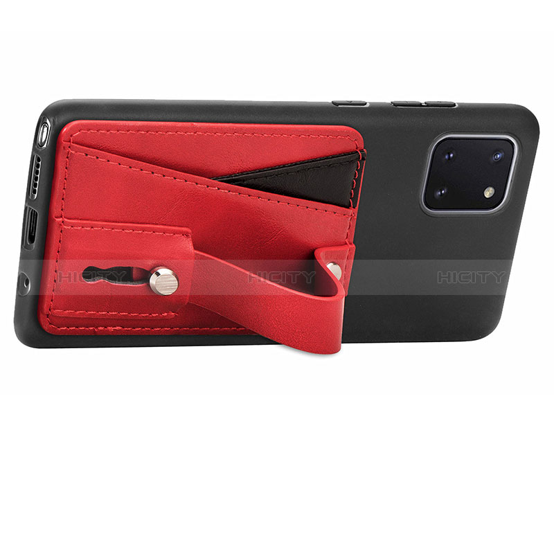 Funda Silicona Carcasa Ultrafina Goma con Magnetico S08D para Samsung Galaxy A81