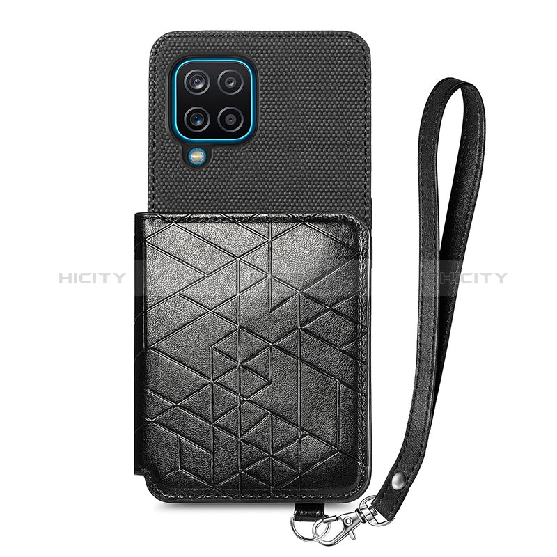 Funda Silicona Carcasa Ultrafina Goma con Magnetico S08D para Samsung Galaxy M12