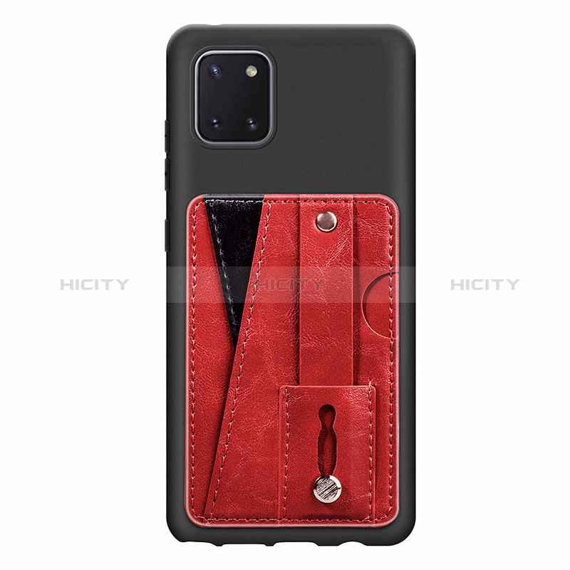 Funda Silicona Carcasa Ultrafina Goma con Magnetico S08D para Samsung Galaxy Note 10 Lite