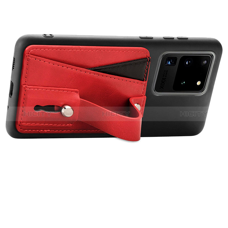 Funda Silicona Carcasa Ultrafina Goma con Magnetico S08D para Samsung Galaxy S20 Ultra