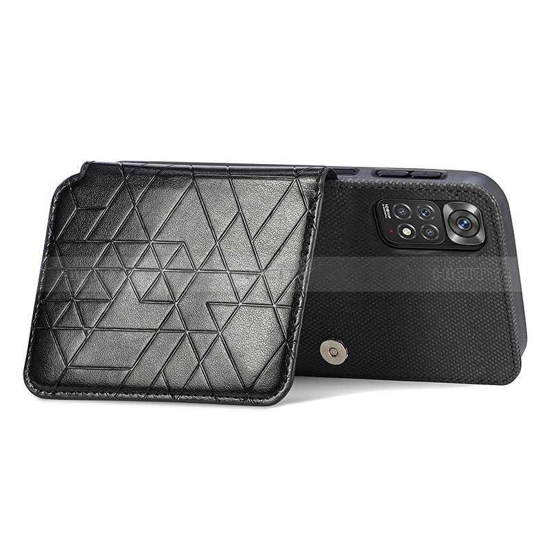 Funda Silicona Carcasa Ultrafina Goma con Magnetico S08D para Xiaomi Redmi Note 11 4G (2022)