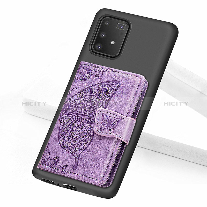 Funda Silicona Carcasa Ultrafina Goma con Magnetico S09D para Samsung Galaxy M80S