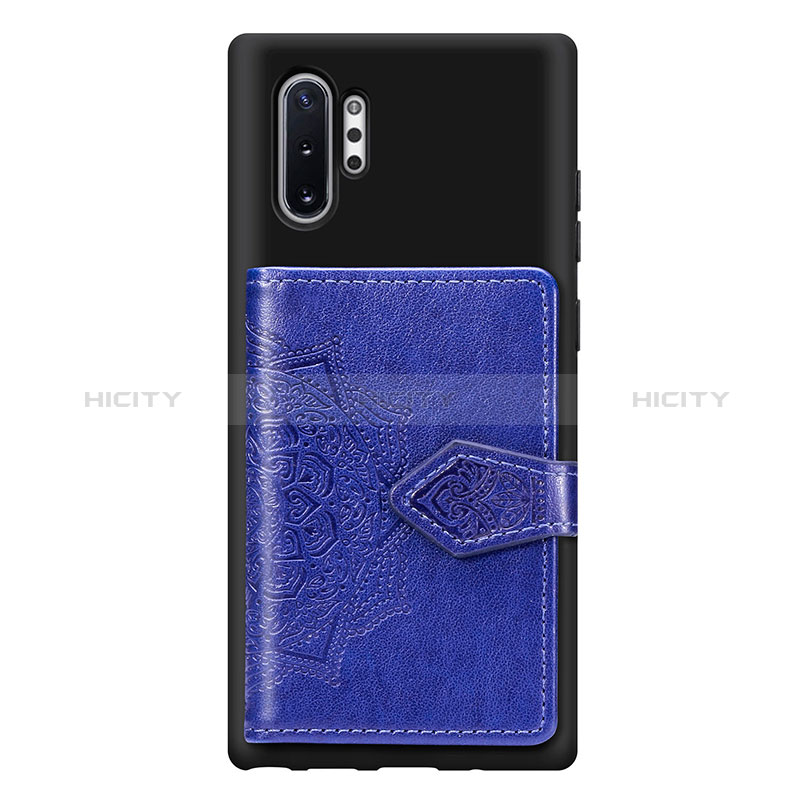 Funda Silicona Carcasa Ultrafina Goma con Magnetico S09D para Samsung Galaxy Note 10 Plus 5G