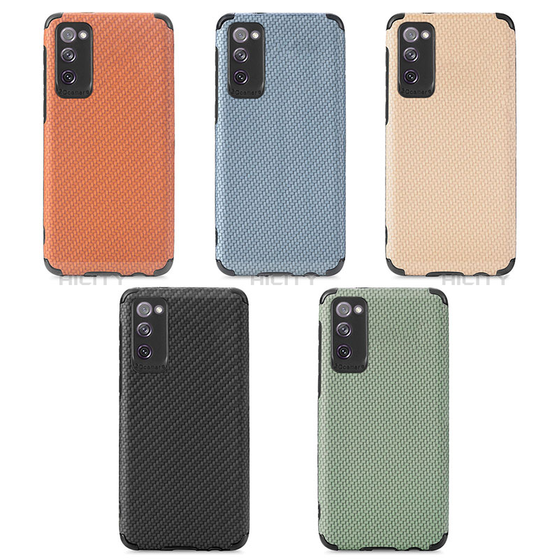 Funda Silicona Carcasa Ultrafina Goma con Magnetico S09D para Samsung Galaxy S20 FE 5G