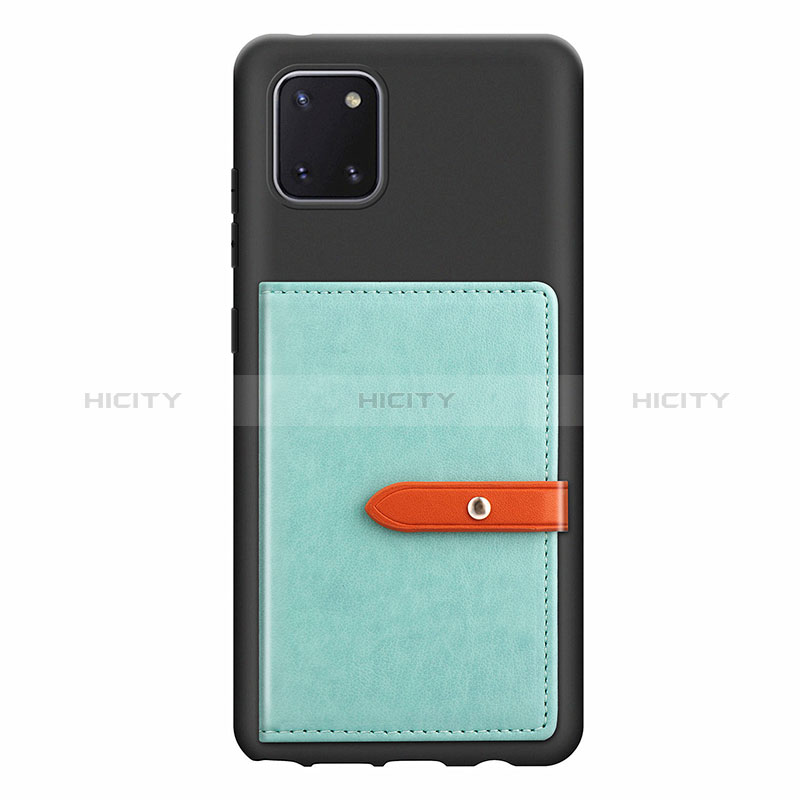 Funda Silicona Carcasa Ultrafina Goma con Magnetico S10D para Samsung Galaxy A81