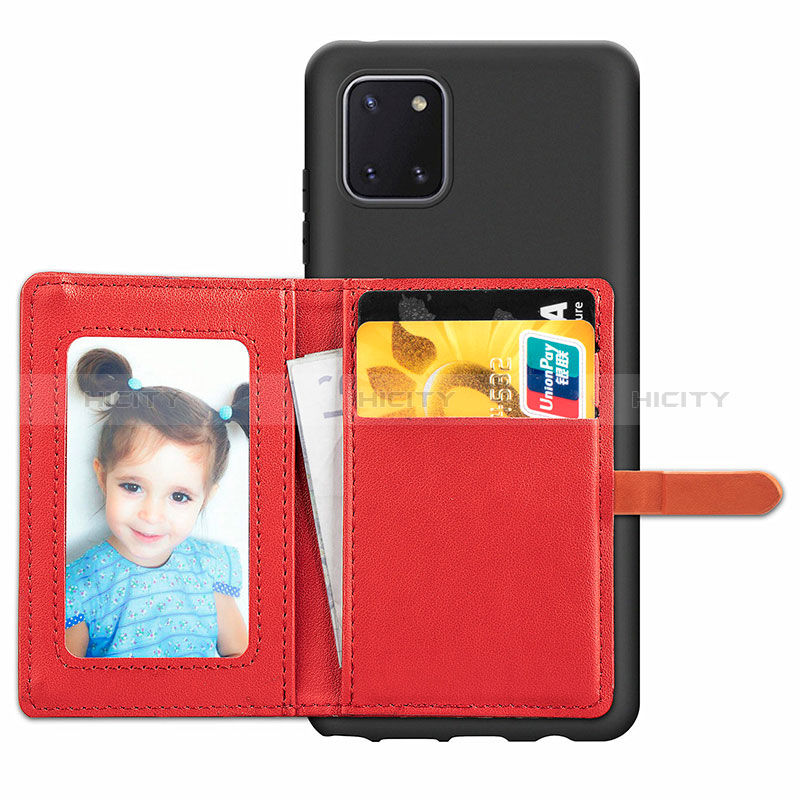 Funda Silicona Carcasa Ultrafina Goma con Magnetico S10D para Samsung Galaxy Note 10 Lite