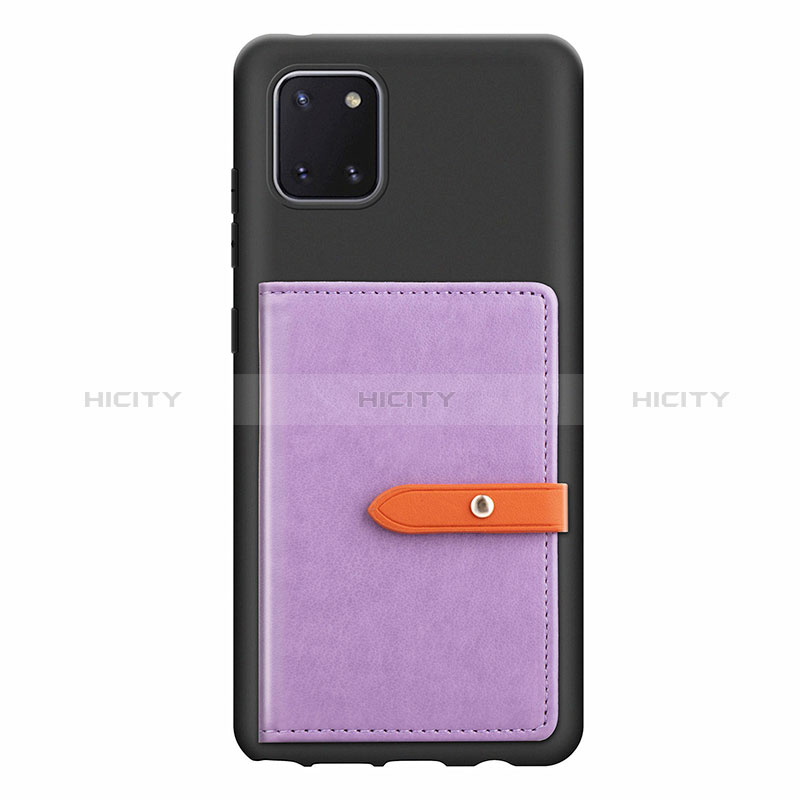 Funda Silicona Carcasa Ultrafina Goma con Magnetico S10D para Samsung Galaxy Note 10 Lite