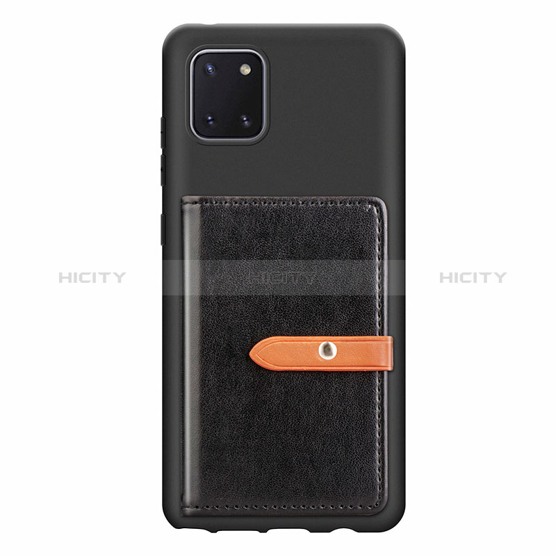 Funda Silicona Carcasa Ultrafina Goma con Magnetico S10D para Samsung Galaxy Note 10 Lite