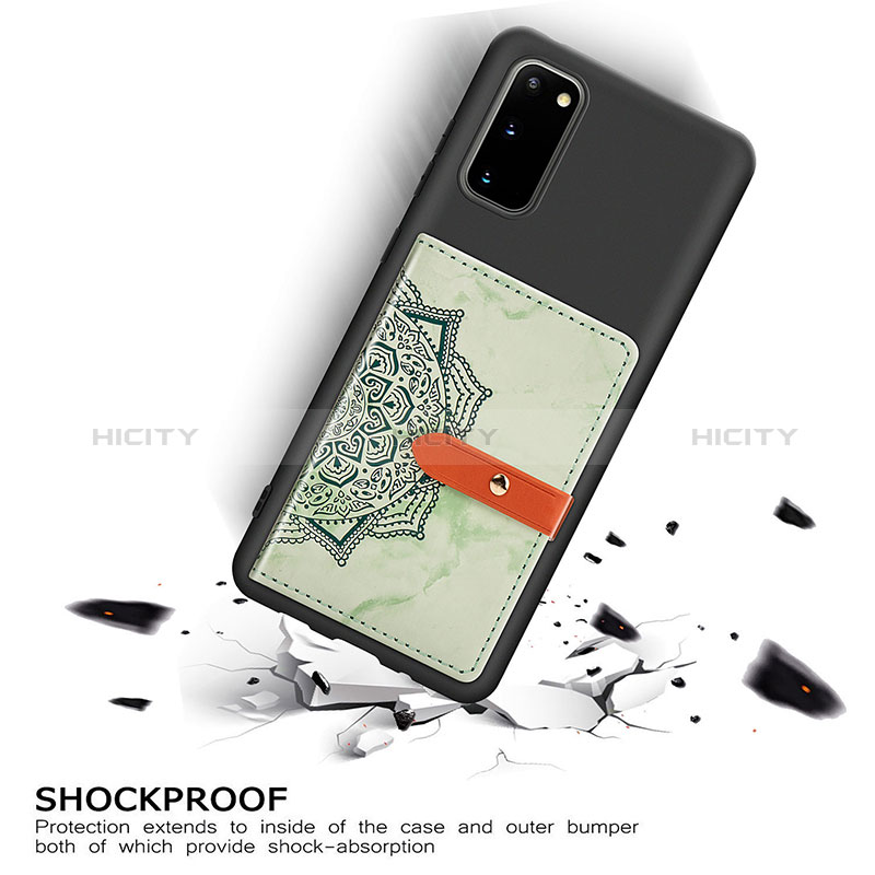 Funda Silicona Carcasa Ultrafina Goma con Magnetico S10D para Samsung Galaxy S20 5G