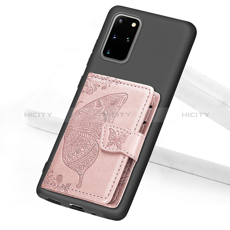 Funda Silicona Carcasa Ultrafina Goma con Magnetico S11D para Samsung Galaxy S20 Plus 5G