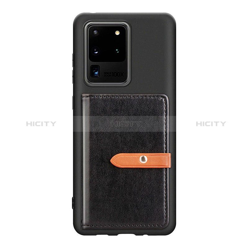 Funda Silicona Carcasa Ultrafina Goma con Magnetico S12D para Samsung Galaxy S20 Ultra 5G