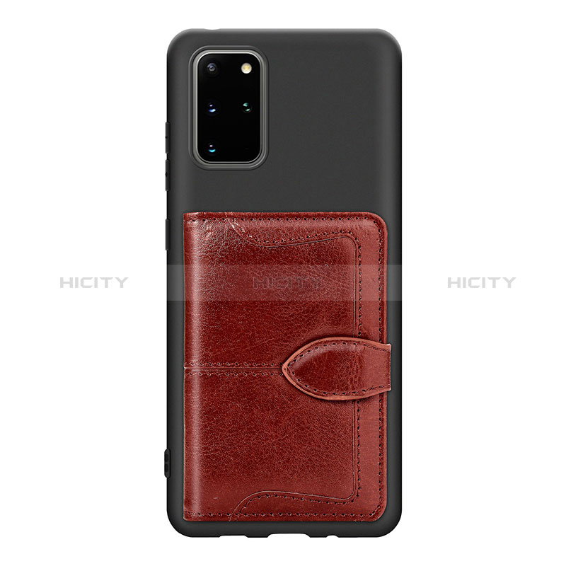 Funda Silicona Carcasa Ultrafina Goma con Magnetico S14D para Samsung Galaxy S20 Plus 5G